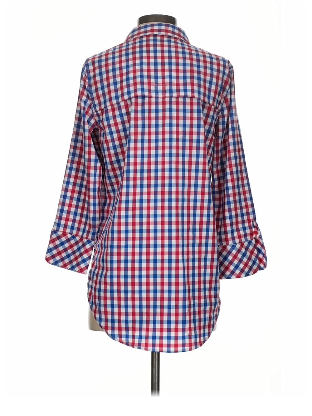Vineyard Vines Red and Blue Plaid Trim Swim Cover Up #0066 - Picture 3 of 6